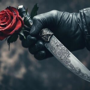 Exploring unique knife tattoo designs: ideas with roses